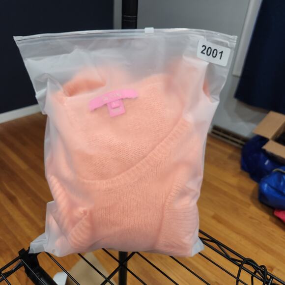 Lilly Pulitzer Orange Ruffle Sweater - Picture 14 of 14